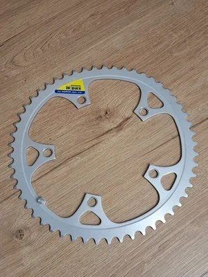 Plato de carretera Shimano Biopace estrecho 53T - Dura-Ace - 5 pernos - BCD 130 mm - Nuevo de Lote Antiguo Foto 1 de 4