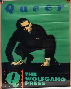 The Wolfgang Press Promotional Poster 1991 Queer Album - Picture 1 of 3