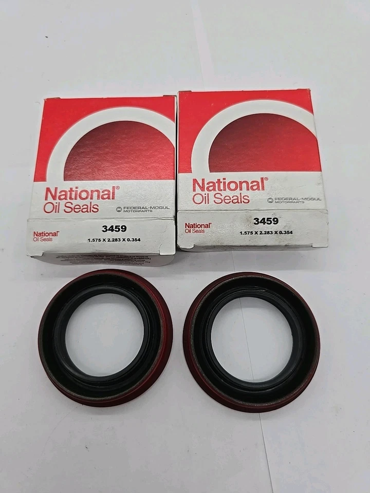 2 pares de sellos de eje de salida de transmisión automática National 3459 Foto 1 de 3