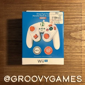 PDP Wired Fight Pad Controller for Nintendo Wii / Wii U - Yoshi Brand New - Picture 1 of 4