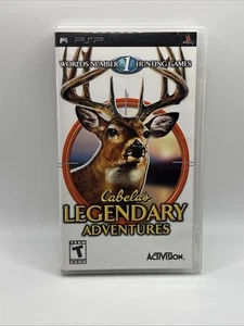 Cabelas Legendary Adventures Sony PlayStation Portable PSP Spiel getestet & CIB - Bild 1 von 3