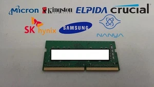 Lot of 10 Major Brand 8 GB PC4-19200 (DDR4-2400) 1Rx8 DDR4 Laptop RAM - Picture 1 of 6