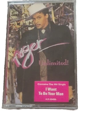 Unlimited! cassette by Roger Troutman (Zapp & Roger) 1987 VG+ 925496-4 Reprise. - Image 1 of 4