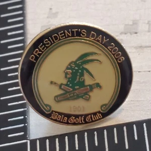 Presidents Day Gala Golf Club Indian Head Pin Ug - Imagen 1 de 2
