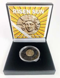 Risen Sun: First Coin of Jesus Christ in Exclusive Black Box Free Shipping! - Picture 1 of 3