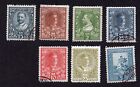 Monténégro 1910-13 groupe de 7 timbres MNH/MH/d'occasion