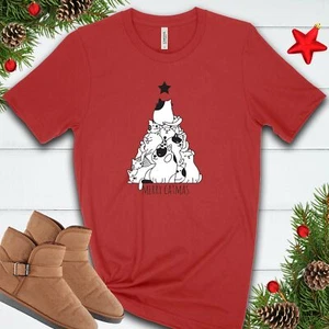Camiseta Merry Catmas Tree 02938 - Imagen 1 de 3