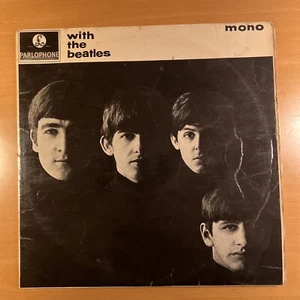 THE BEATLES - With the Beatles . Terrible condition 1963, "GOT" misspelled, 1206 - Picture 1 of 24
