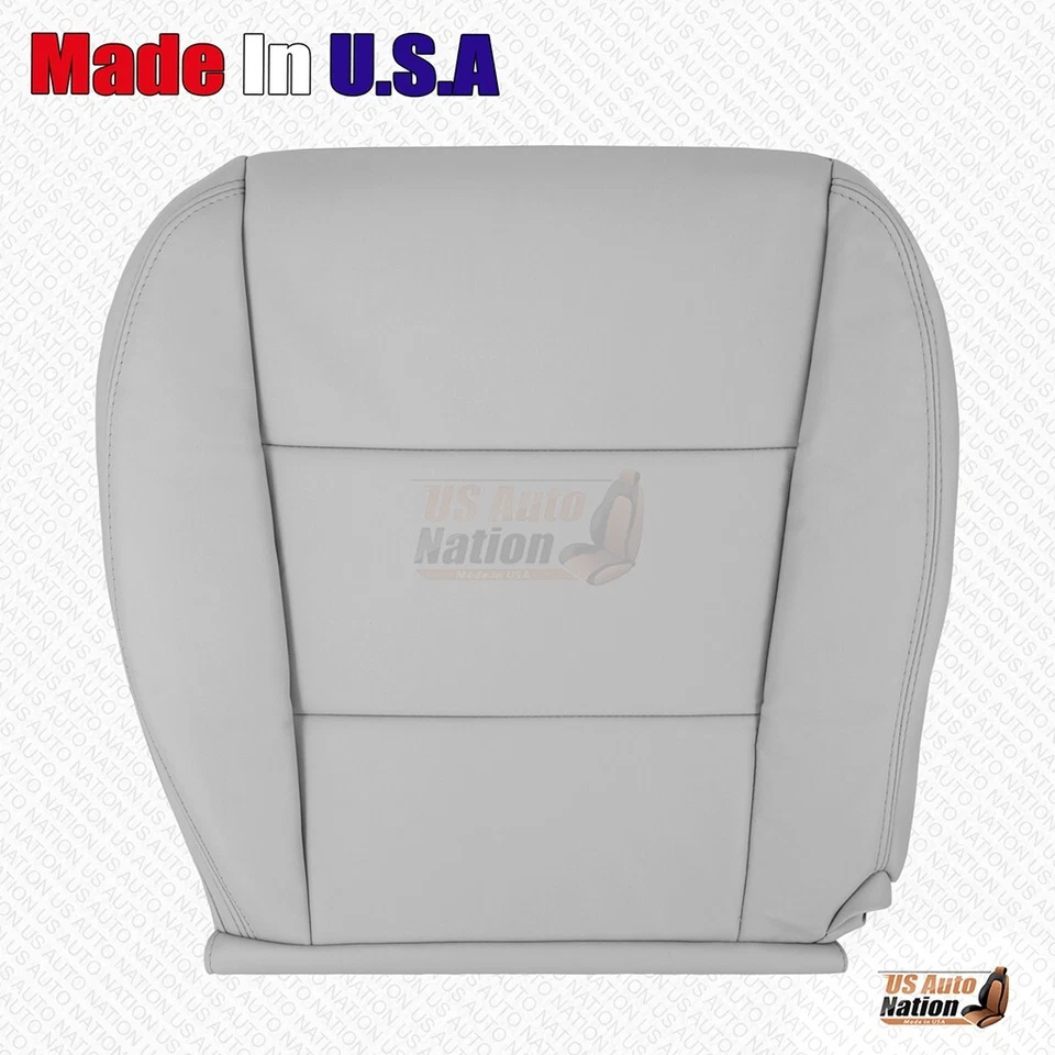 Cubierta de asiento de cuero inferior del conductor delantero gris para Toyota Avalon XLE 2013 2014 2015 Foto 1 de 4