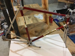 VINTAGE GUERCIOTTI BICYCLE FRAME - Picture 1 of 10