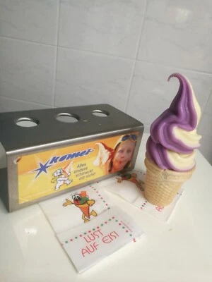 Komet Eispulver Softeispulver Speiseeispulv f. Eismaschine Waldfrucht 1,4 kg.