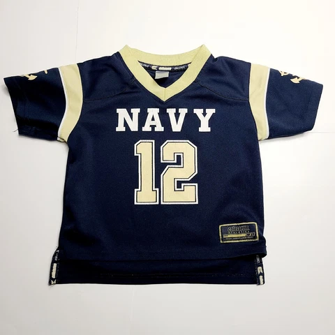 Navy Midshipmen Nike Football Jersey #12 Toddler NCAA Naval Academy Staubach 4T Cover