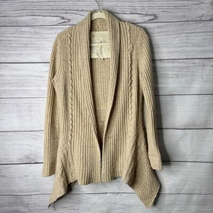 Anthropologie Birds on a Wire Woll-Cardigan Strick vorne offen Damen kleiner MANGEL - Bild 1 von 8