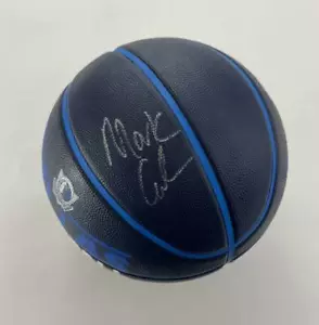 MARK CUBAN SIGNED AUTOGRAPH FULL SIZE DALLAS MAVERICKS BASKETBALL - SHARK TANK - Picture 1 of 2