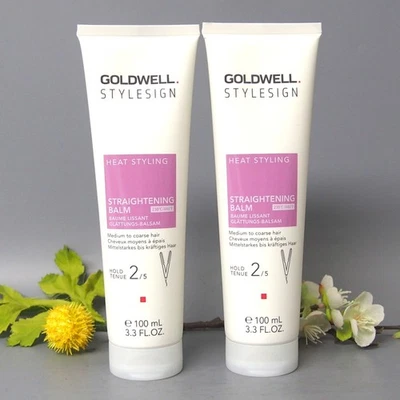 2 PACK Goldwell StyleSign Heat Styling Straightening Balm 3.3oz  / 100ml - Image 1 of 3