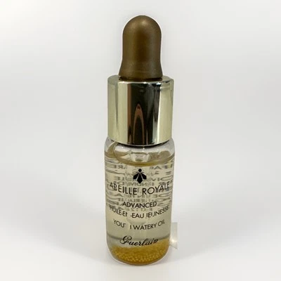 Suero de aceite acuoso juvenil Guerlain Abeille Royale 0,16 oz 5 ml tamaño de viaje nuevo Foto 1 de 3