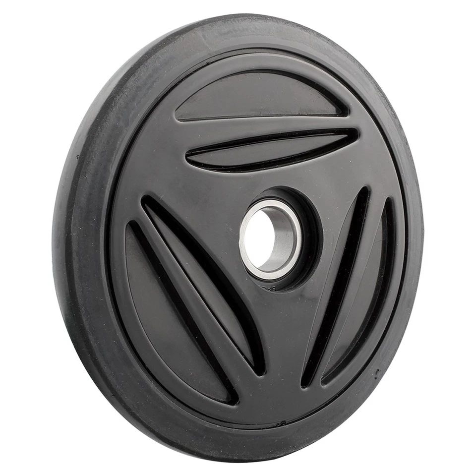 Rueda loca Kimpex color - 180 mm x 1 pulgada - negra para Ski-Doo GTX 600 Limited 2005 Foto 1 de 3