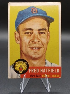 1953 Topps Set-Break #163 Fred Hatfield - Picture 1 of 2