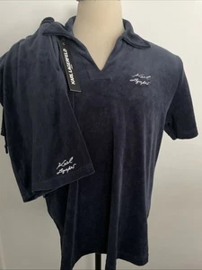 KARL LAGERFELD NEW Men's Suit 2 Piece Polo Shirt Sz L & Shorts Sz M - Picture 1 of 22