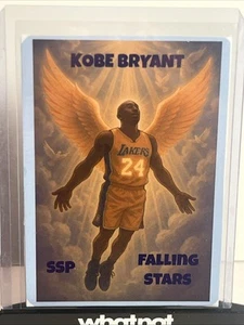 Kobe Bryant 2025 BloNo Anime Card Flying in the Sky as an Angel SSP - Picture 1 of 2