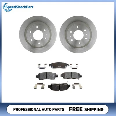 Fits 2003-2006 Chevrolet SSR Rear Disc Brake Pad Set Disc Brake Rotor - Image 1 of 4
