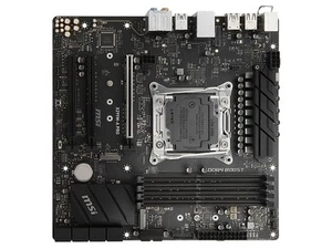 MSI X299M-A PRO Motherboard Intel X299 DDR4 LGA 2066 Micro ATX w/ IO Shield - Picture 1 of 3