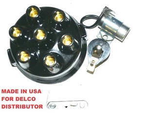 CHEVROLET 1953 1952 1951 1950 1949-1934 DISTRIBUTOR CAP POINTS ROTOR CONDENSER - Picture 1 of 8