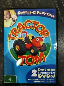 Tractor Tom Region 4 Baa Baa Tom Sheep + Sports Day 2 DVD set - Picture 1 of 4
