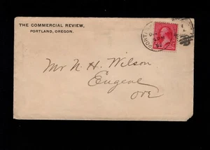 NEWSPAPER The Commercial Review Portland Oregon 1892 Cover 5e - Picture 1 of 2