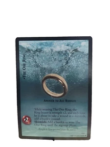 THE LORD OF THE RINGS TCG๐2002 THE ONE RING (PROMO CARD) ๐- Trading Card - Picture 1 of 1