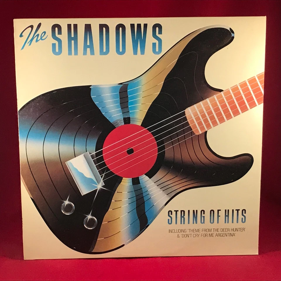 THE SHADOWS String Of Hits 1979 UK VINYL LP Bright Eyes record best of  E - Image 1 of 1