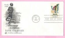 USA 1969 Art Craft FDC - HOPE - EASTER SEAL SOCIETY  - Cds COLUMBUS & FIRST DAY