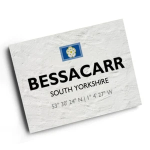 A3 PRINT - Bessacarr, South Yorkshire - Lat/Long SE6101 - Picture 1 of 2