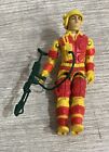 Vintage Gi Joe Blowtorch Action Figure W/Some Accessories 1984 A