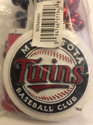 MLB Minnesota Twins Baseball Sports Beads Necklace New Cover