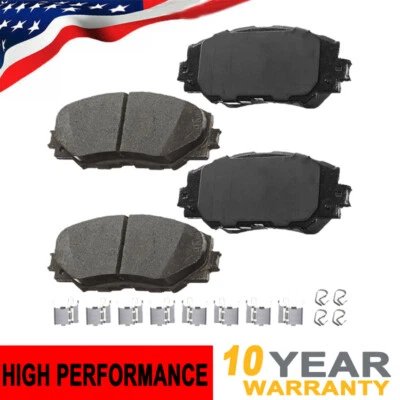 Pastillas de freno delanteras de cerámica para Toyota Corolla Matrix Rav4 Pontiac Vibe Scion xD Foto 1 de 4