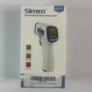 Simzo Non-Contact Infrared Forehead Digital Thermometer HW-F7 - Picture 1 of 3