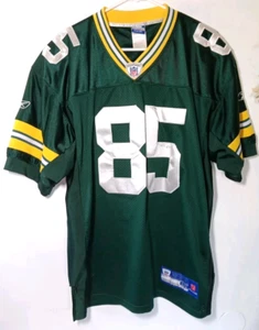 Green Bay Packers NFL Equipment Greg Jennings #85 Reebok Size 50 Jersey - Picture 1 of 4
