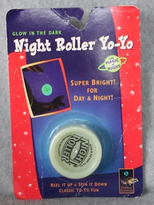 Vintage 1998 Glow in the Dark Night Roller Yo-Yo DaMert Company New in Package - Picture 1 of 5