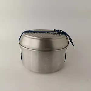 Juego de camping soviético vintage utensilios de cocina de aluminio ollas sartén y mango #5624 - Imagen 1 de 24