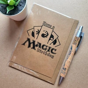 Lustige Magic die Versammlung Geburtstagskarte - TCG MTG Geschenk - einen magischen Geburtstag haben - Bild 1 von 3