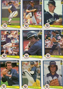 1982 Donruss Chicago White Sox  Team Set - Picture 1 of 3