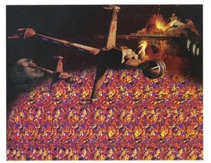 Star Wars Episode IV A New Hope Magic Eye Optical Illusion 4 x 6 Postcard #2 NEW - Picture 1 of 1