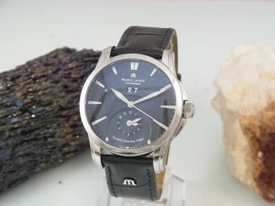 Maurice Lacroix Pontos Grand Guichet GMT PT6098 Automatik Glasboden Herrenuhr - Bild 1 von 4