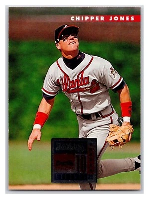 Chipper Jones - 1996 Donruss #437 Atlanta Braves HOF - Image 1 of 2