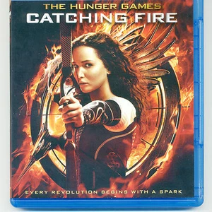 Hunger Games: Catching Fire 2013 PG-13 movie, Blu-ray & case, Jennifer Lawrence - Picture 1 of 6