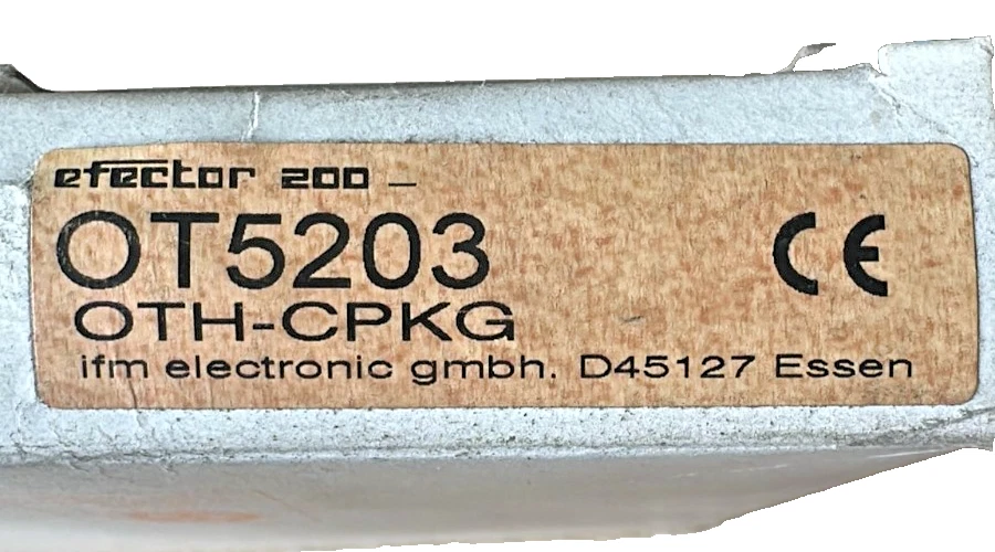IFM Electronic Effector 200 OT5203 – Optischer Sensor OTH-CPKG – Neu & OVP