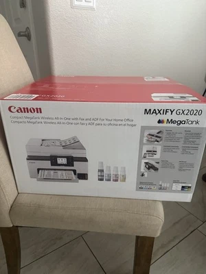 Canon MAXIFY GX2020 Wireless MegaTank Home & Office All-In-One Color Printer - Image 1 of 3
