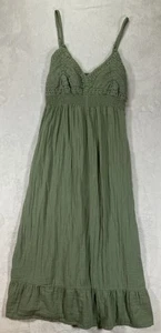BOHO ME Kleid Maxi Baumwolle Häkel verstellbare Träger Sommerkleid Gr. Medium Landhaus - Bild 1 von 11