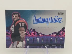 2024 Topps Midnight - Horizon Auto #HZS-AM Anthony Munoz Twilight /99 - Picture 1 of 2